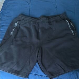 Men's Black Athletic Shorts